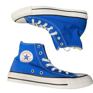 NWT Hi Top Converse Chuck Taylors Blue Multiple Sizes Available!
